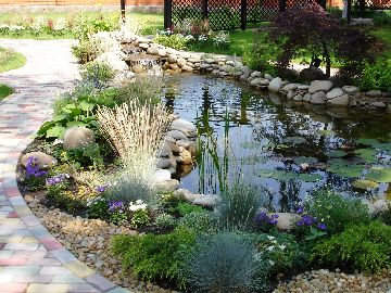 Удачный ландшафтный дизайн