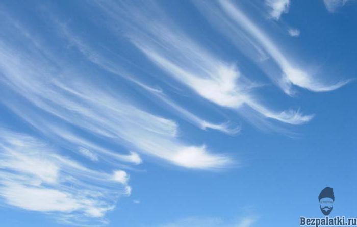перестые облака приближение теплого фронта
