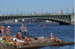 Погода в Петербурге вновь побила температурный рекорд