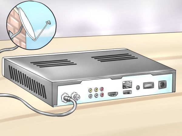 Сигнал поступает на тюнер