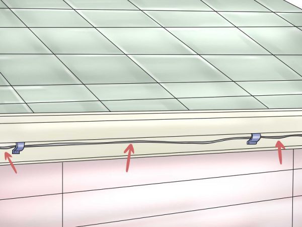 Крепление кабеля