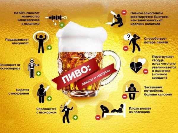 Положительно влияние пива на организм