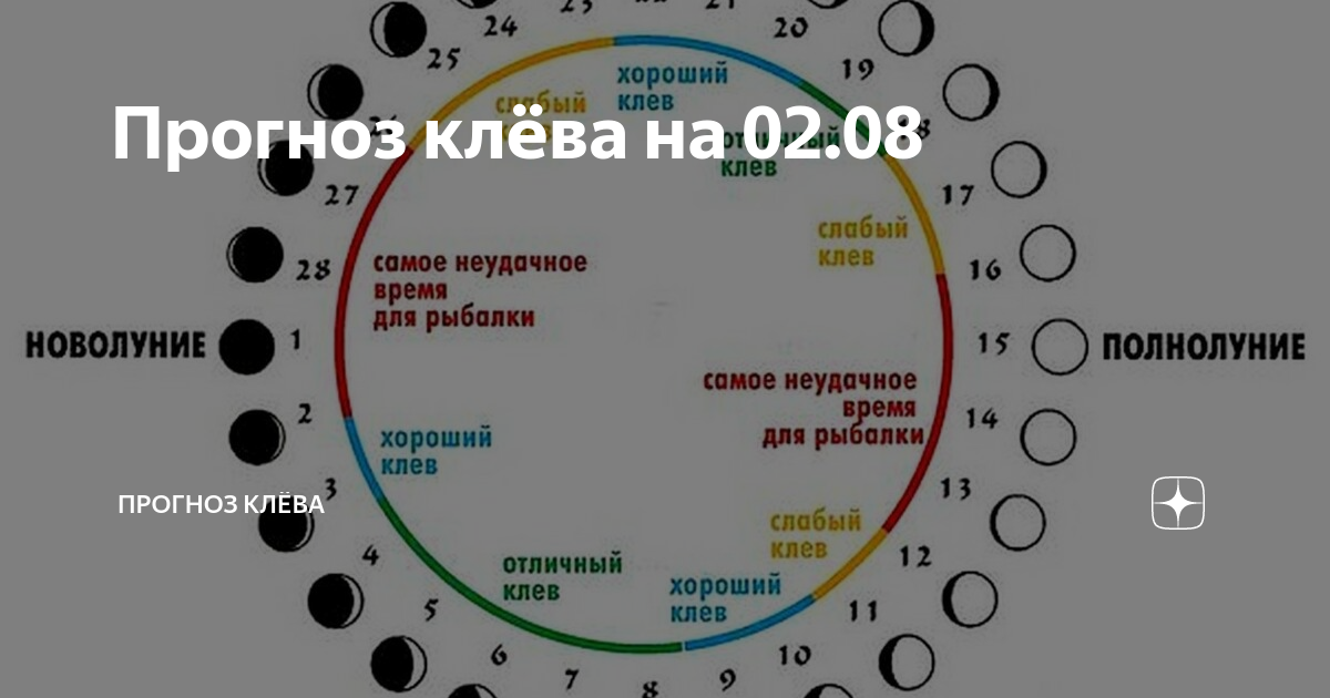 Лучшая погода для рыбалки