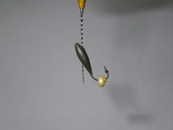 дробинка и крючок
