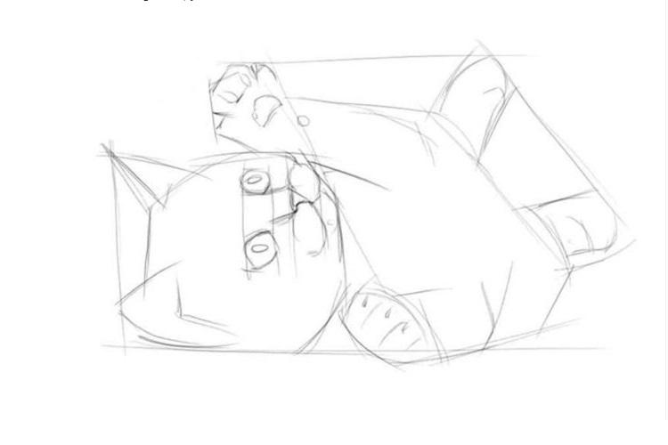 Игривый котенок